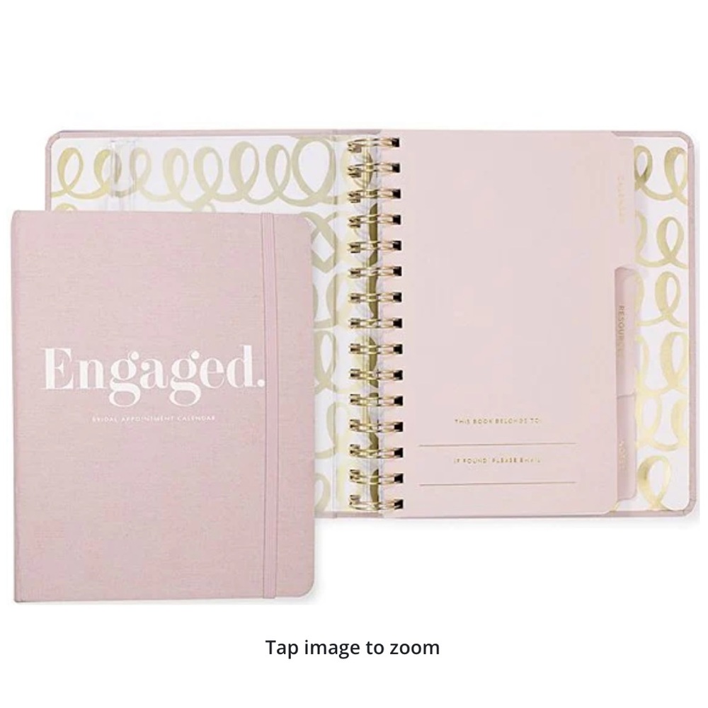 Kate Spade Engaged Bridal Appointment Calendar
